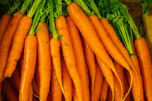 Organic carrots