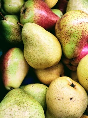 Organic pears